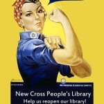 New Cross People's Library (NXPL) poster