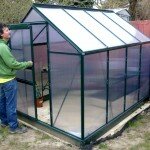 the finished greenhouse